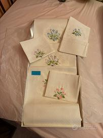 Asciugamani in Puro Lino 100% Made in Italy Nuovi