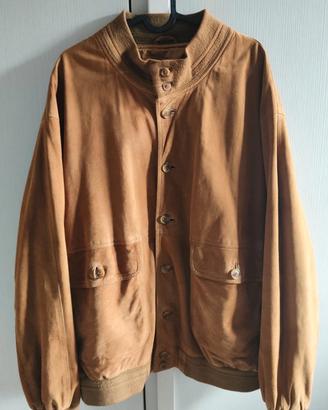 🧥 Giacca Vintage Suede "Zarro" - Oversize XXL
