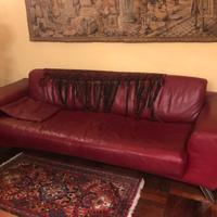 Divano in pelle "Divani e divani",my.2,5, letto
