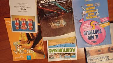 manuali scolastici vari 