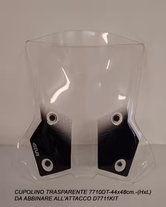 N.2 PARABREZZA GIVI E SUPPORTO PER KTM 790/890 ADV