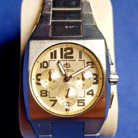 Orologio Cronografo BREIL bracciale inox pieno