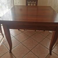 Tavolo in noce fine '900