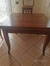 Tavolo in noce fine '900