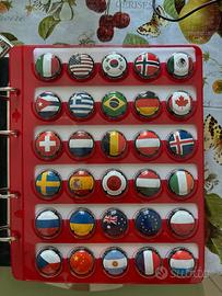 Capsule/tappi santero world collection bandiere