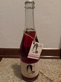 Vino frizzante rosato biologico