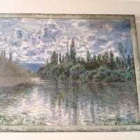 Poster cartonato di Monet incorniciato