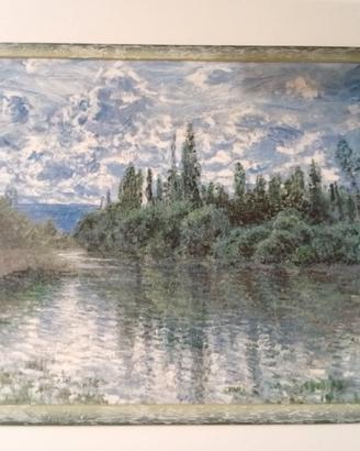 Poster cartonato di Monet incorniciato