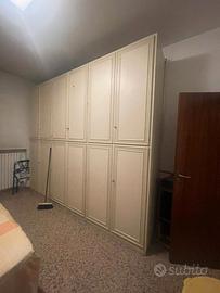 Armadio quattro stagioni battente laccato bianco