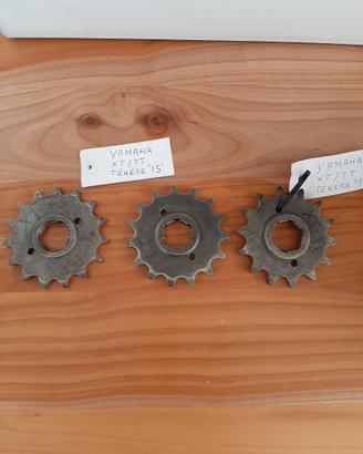 Pignoni Yamaha XT TT Tenere, 14 e 15 denti