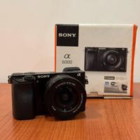 Sony a6000 + obiettivo 16-50mm + sd 64gb