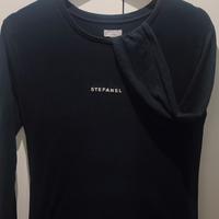 maglia in cotone maniche lunghe 