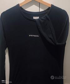 maglia in cotone maniche lunghe 