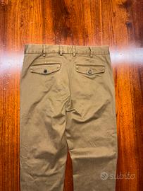 Pantaloni chino Piombo marrone uomo