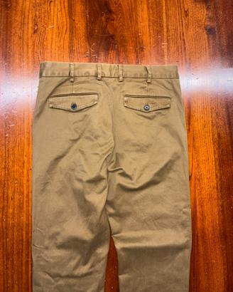 Pantaloni chino Piombo marrone uomo