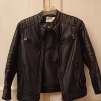 giubbotto pelle Zara