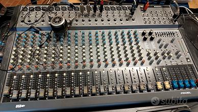 MIXER PASSIVO PROEL M20 USB - 20 CANALI + EFFETTI