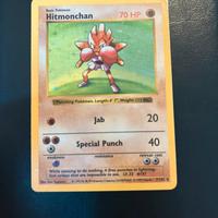 Set base shadowless hitmonchan pokemon