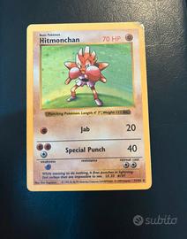 Set base shadowless hitmonchan pokemon