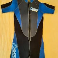 Muta sub shorty bambini 4/6 anni Cressi