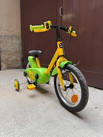 Bici per bambini B’TWIN 16” con rotelle