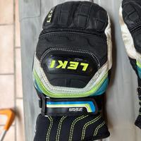 Guanti sci bambino pelle LEKI