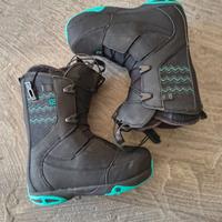 Salomon Ivy Scarponi Snowboard 38 - 23,5 cm - us 6