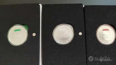 TRE monete da 5 EURO Argento NUTELLA