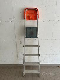 Scala 5 gradini alluminio