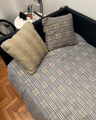 Letto una piazza e mezza con secondo letto estraib
