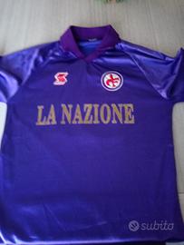 maglia Fiorentina autografata da Roberto Baggio 