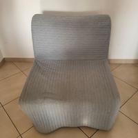 poltrona/pouf letto singolo
