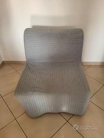 poltrona/pouf letto singolo