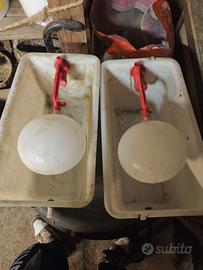 impianto di abbeveratoio per allevamento 