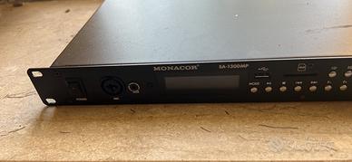 Amplificatore/Mixer Stereo Monacor SA-130DMP