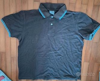 polo marrone taglia S