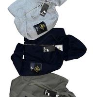 Felpa nera Stone Island 
