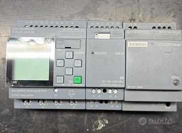 PLC logo! V6 8 ingressi + 4 uscite relè