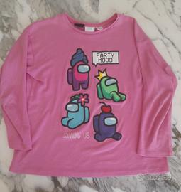 Pigiama bimba Zara Among Us