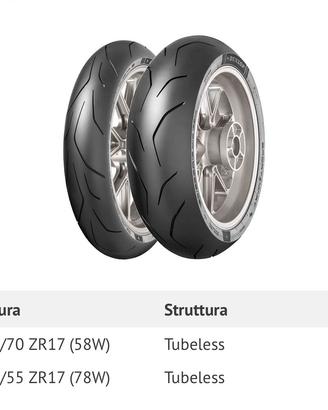 Dunlop Sportsmart TT Nuove 200/55 - 120/70