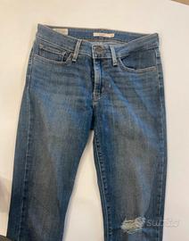 Levi’s 711 skinny jeans tg w 27 / 40/41