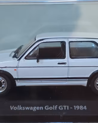 Modellino Volkswagen Golf GTI - 1984 Auto di papà