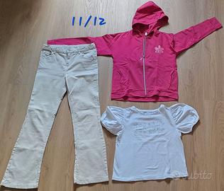 Vestiti bambina tg 11/12 primigi/idexe/ovs