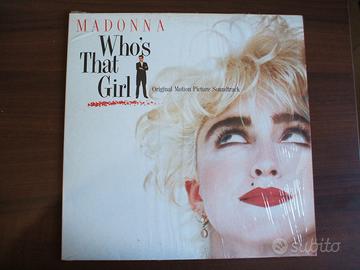 VINILE  MADONNA WHO'S THAT GIRL
