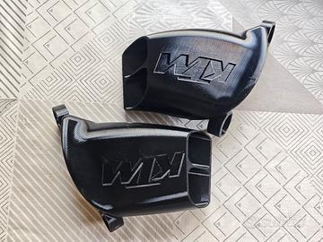 Convogliatore aria pinza freno anteriore per moto