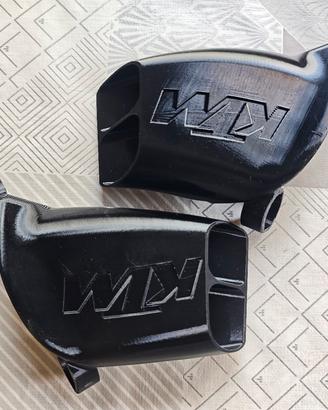 Convogliatore aria pinza freno anteriore per moto