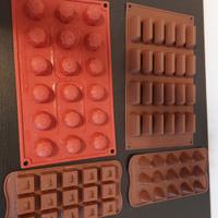Stampi in silicone per cioccolatini