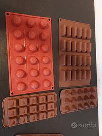 Stampi in silicone per cioccolatini