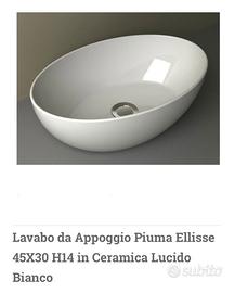 Lavabo da appoggio 45X30 H14