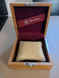Hamilton Watch box in legno 